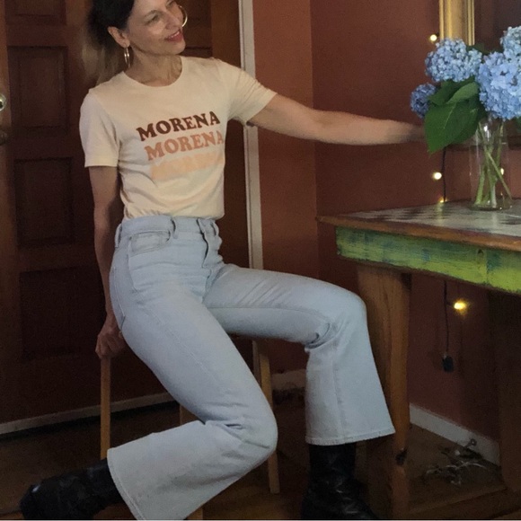 JBrand Julia High-Rise Flare in Surf Sz 27 - Picture 3 of 15